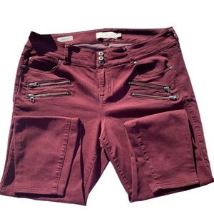 Torrid - burgundy jeggings, 20R